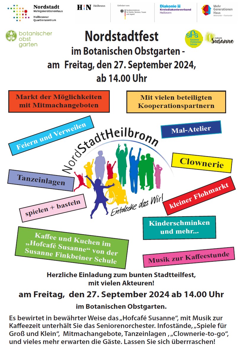 Nordstadtfest Einladung