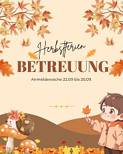 Betreuung Herbstferien
